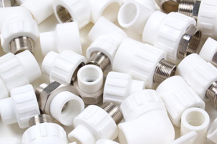 Compression molding in PTFE