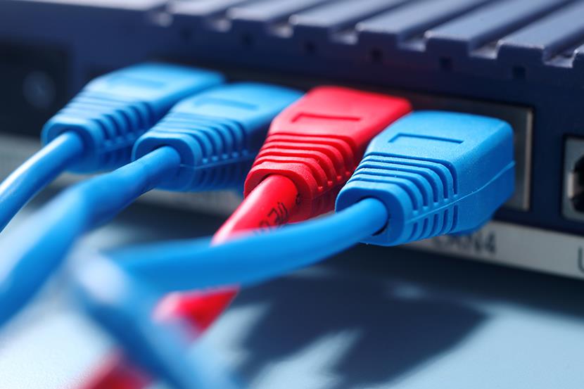 closeup of cables